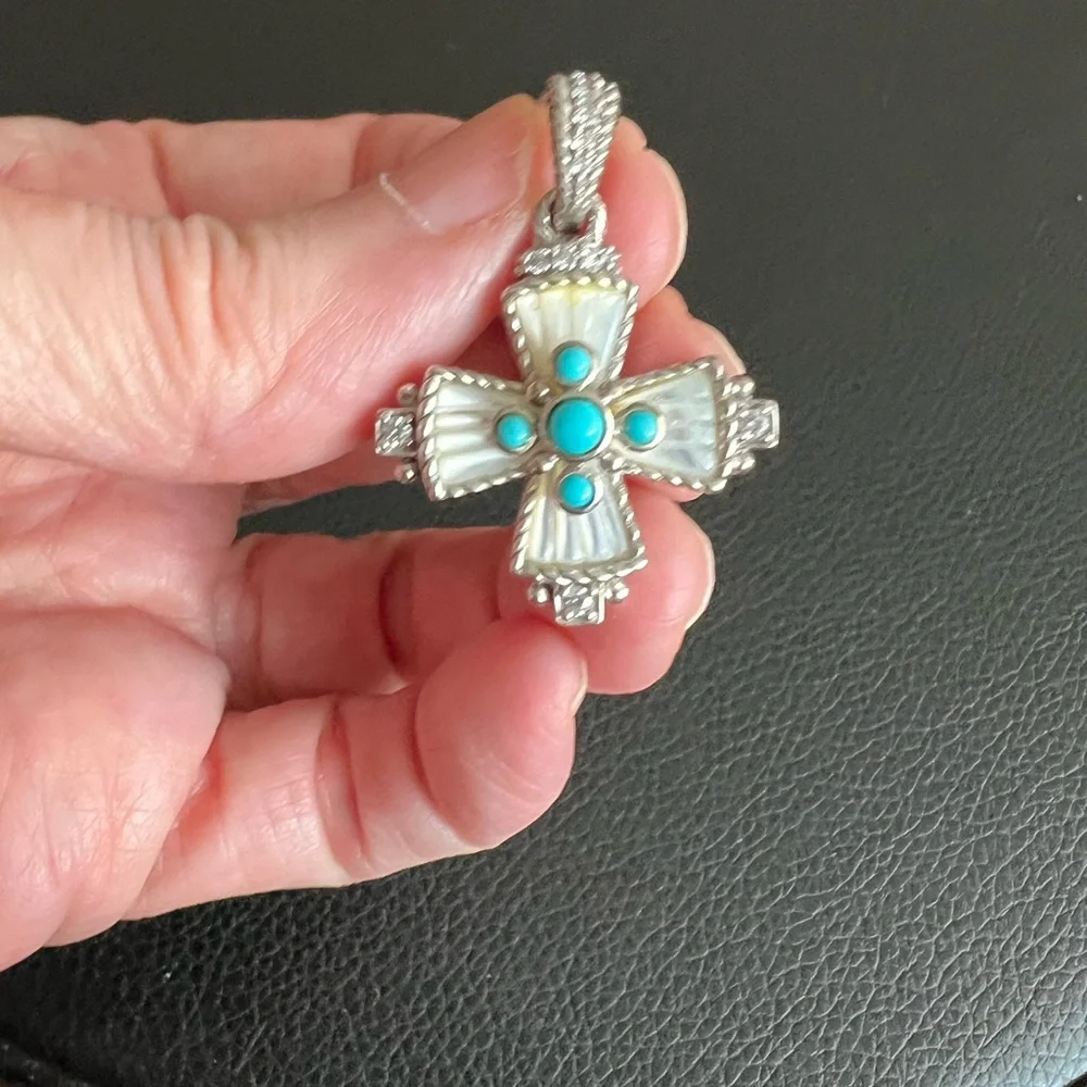 Vintage Judith Ripka Enhancer - Picture 6 of 9